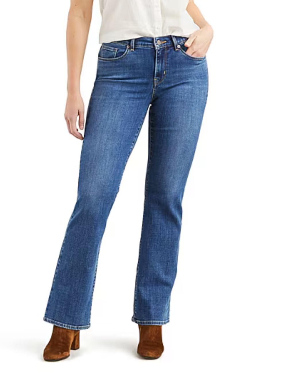 Levi’s Curvy Bootcut Blue Women's Jeans